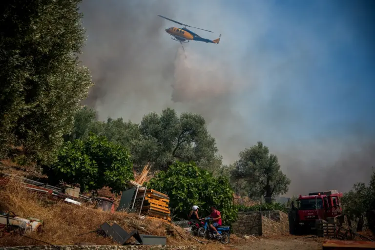 Νέος πύρινος συναγερμός στη Βοιωτία – Εκκενώνεται η Ξηρονομή, μάχη με τις φλόγες σε Αχαΐα και Ρέθυμνο