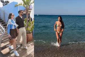 Οι πρώτες διακοπές χωρίς την κόρη τους! Ξέγνοιαστές στιγμές για Γεωργίου - Χριστοδούλου