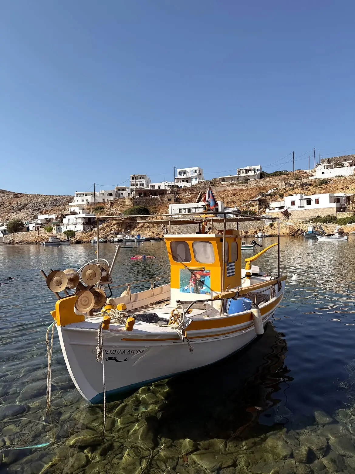 Η Ηλιάνα Παπαγεωργίου στη Σίφνο