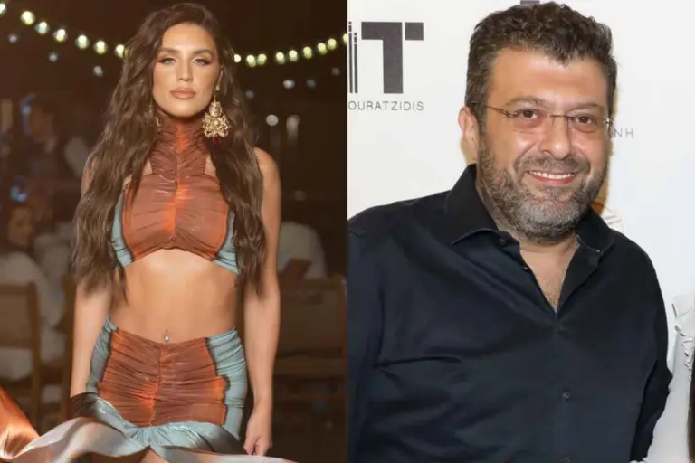 Νυφούλα η Καλλιμάνη στο πλευρό του παραγωγού της Μιχάλη Τουρατζίδη