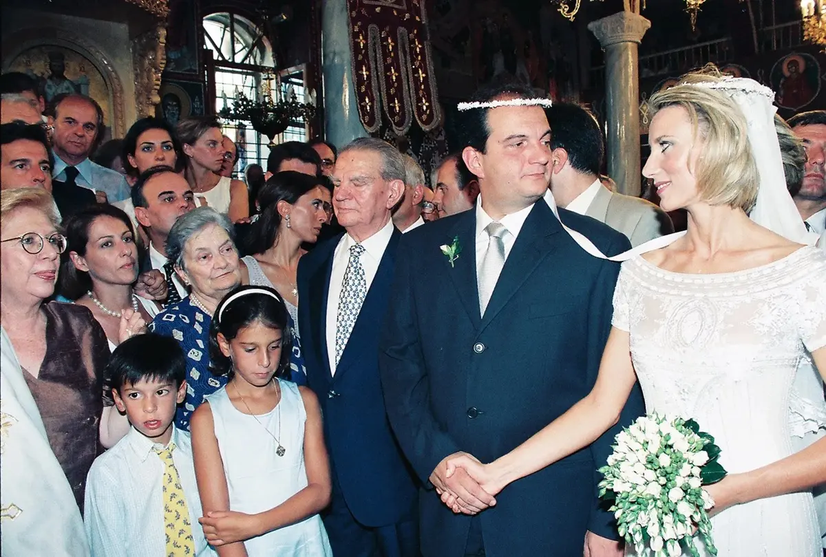 Ο Κώστας Καραμανλής και η Νατάσα Παζαΐτη