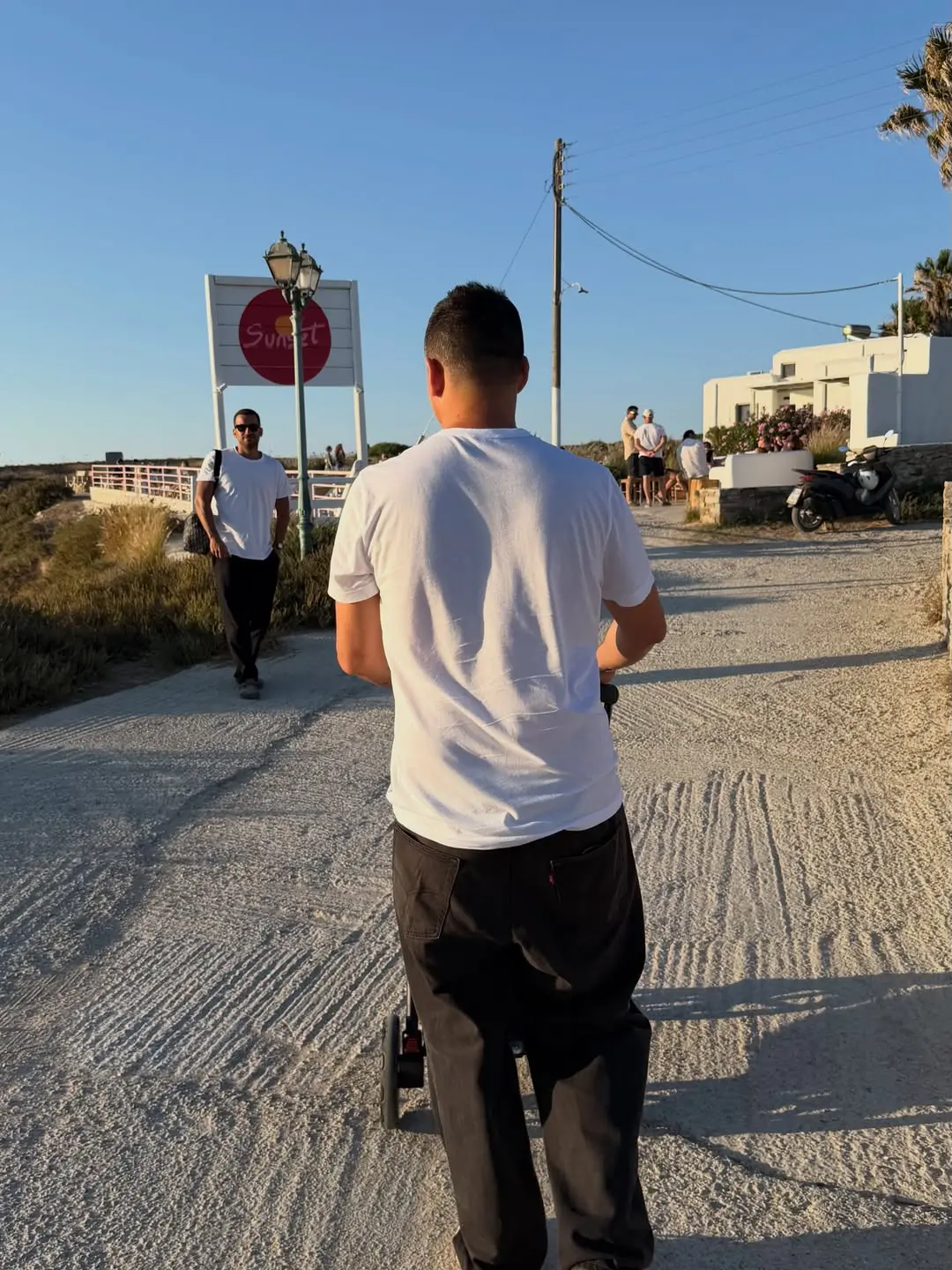 Παναγιώτης Κουτσουμπής με κορούλα στην Πάρο