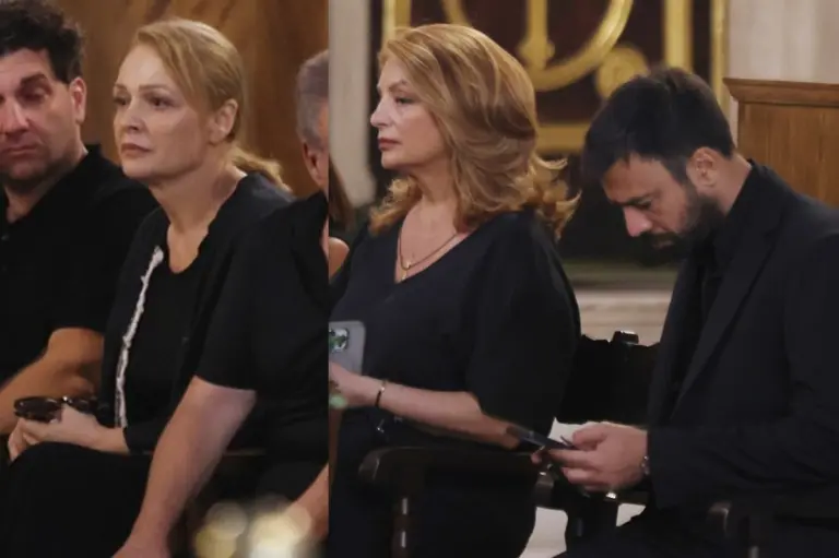 Το τελευταίο αντίο στη Μάρω Κοντού - Μαυροφορεμένοι και θλιμμένοι οι φίλοι της