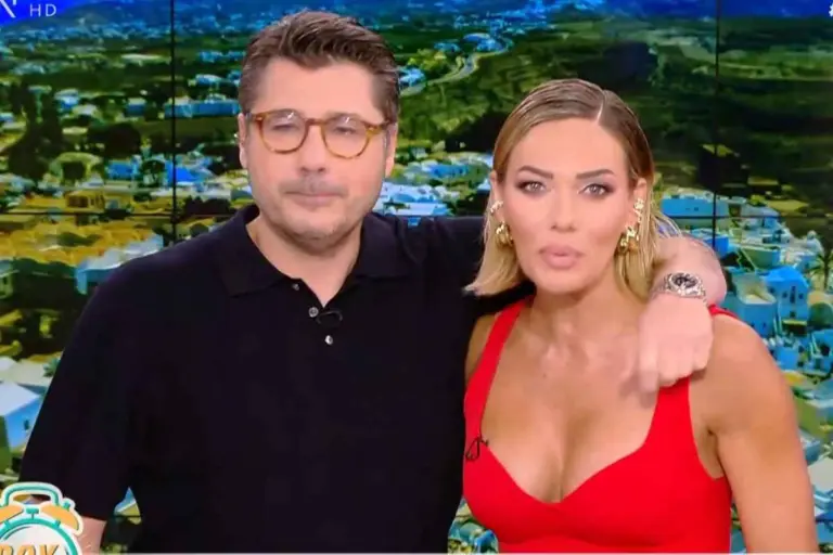 Κωνσταντάρας – Μαλέσκου: Αποχαιρέτησαν αγκαλιά το κοινό - Το φιλί στο φινάλε