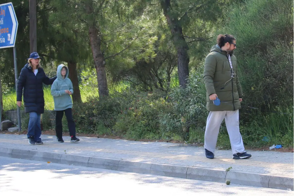 Ο Λορέντζο Καριέρε και η Έλενα Κατραβά