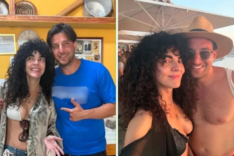 Η Μαρία Σολωμού στην Ύδρα αγκαλιά με γνωστό επιχειρηματία