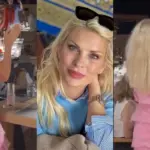 Ξεσάλωσε στη Νάξο η Μενεγάκη - Το ροζ φόρεμα και ο χορός σε πριβέ πάρτι