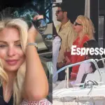 Ελένη Μενεγάκη: Στη Νάξο με τις κόρες της αλλά χωρίς τον Ματέο - Αποκλειστικές φωτογραφίες
