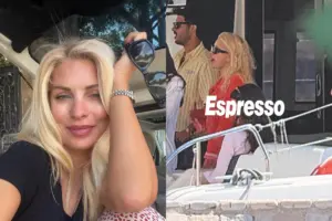 Ελένη Μενεγάκη: Στη Νάξο με τις κόρες της αλλά χωρίς τον Ματέο - Αποκλειστικές φωτογραφίες