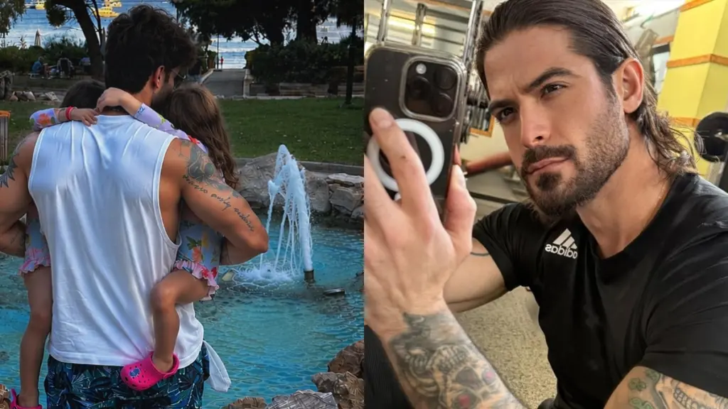 Άρης Μουγκοπέτρος κόρες φωτογραφία Instagram μπαμπάς