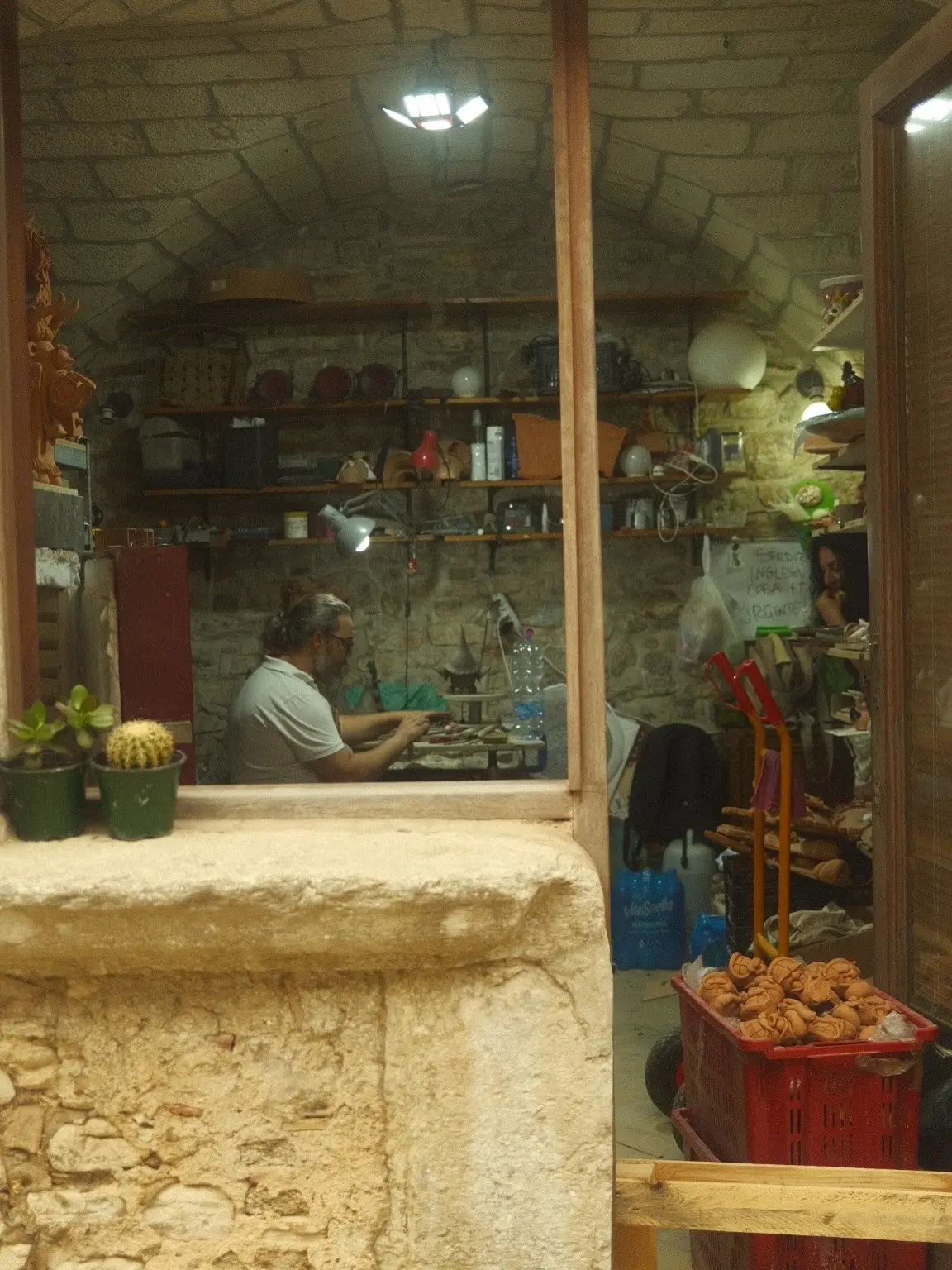 Η Νατάσα Εξηνταβελώνη στη Σικελία