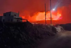Συνελήφθη ο δήμαρχος Πάρου και άλλοι τρεις για τη φωτιά στο νησί