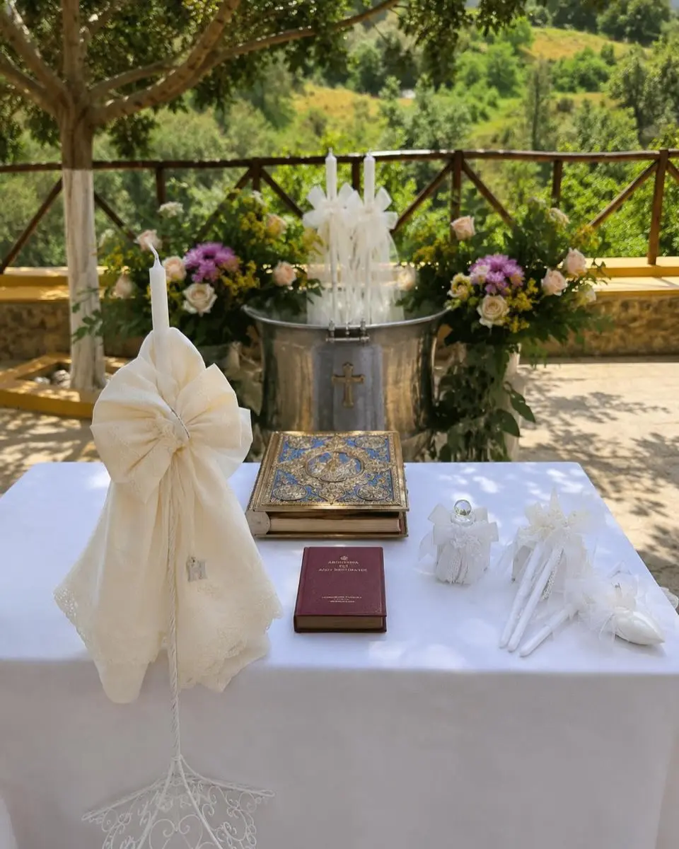 Η βάφτιση της κόρης της Παυλίνας Βουλγαράκη