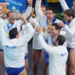 Πόλο ανδρών: Η απονομή του χρυσού μεταλλίου και η συγκίνηση με τον εθνικό ύμνο