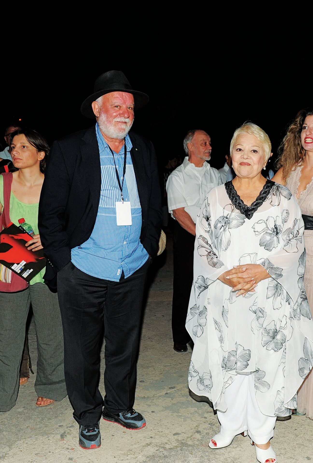 Η Μαίρη Λίντα με τον Μανώλη Ρασούλη