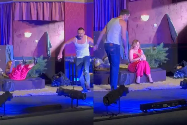 Παράσταση με guest μια ακρίδα
