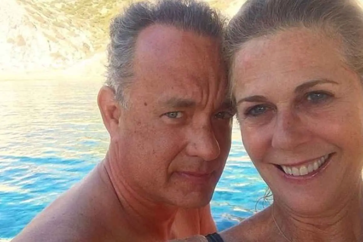 Ο διάσημος ηθοποιός χαμογέλασε και αντάλλαξε λίγες κουβέντες με τον Έλληνα θαυμαστή του.