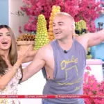 Ο Φραγκολιάς έγινε ξανθός – Η ανατρεπτική είσοδος στο «Happy Day» και η αντίδραση της Τσιμτσιλή