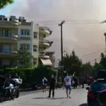 Φωτιά στο Χαϊδάρι: Έκλεισε η Λεωφόρος Αθηνών - Εκκενώνεται προληπτικά το Ψυχιατρικό Νοσοκομείο