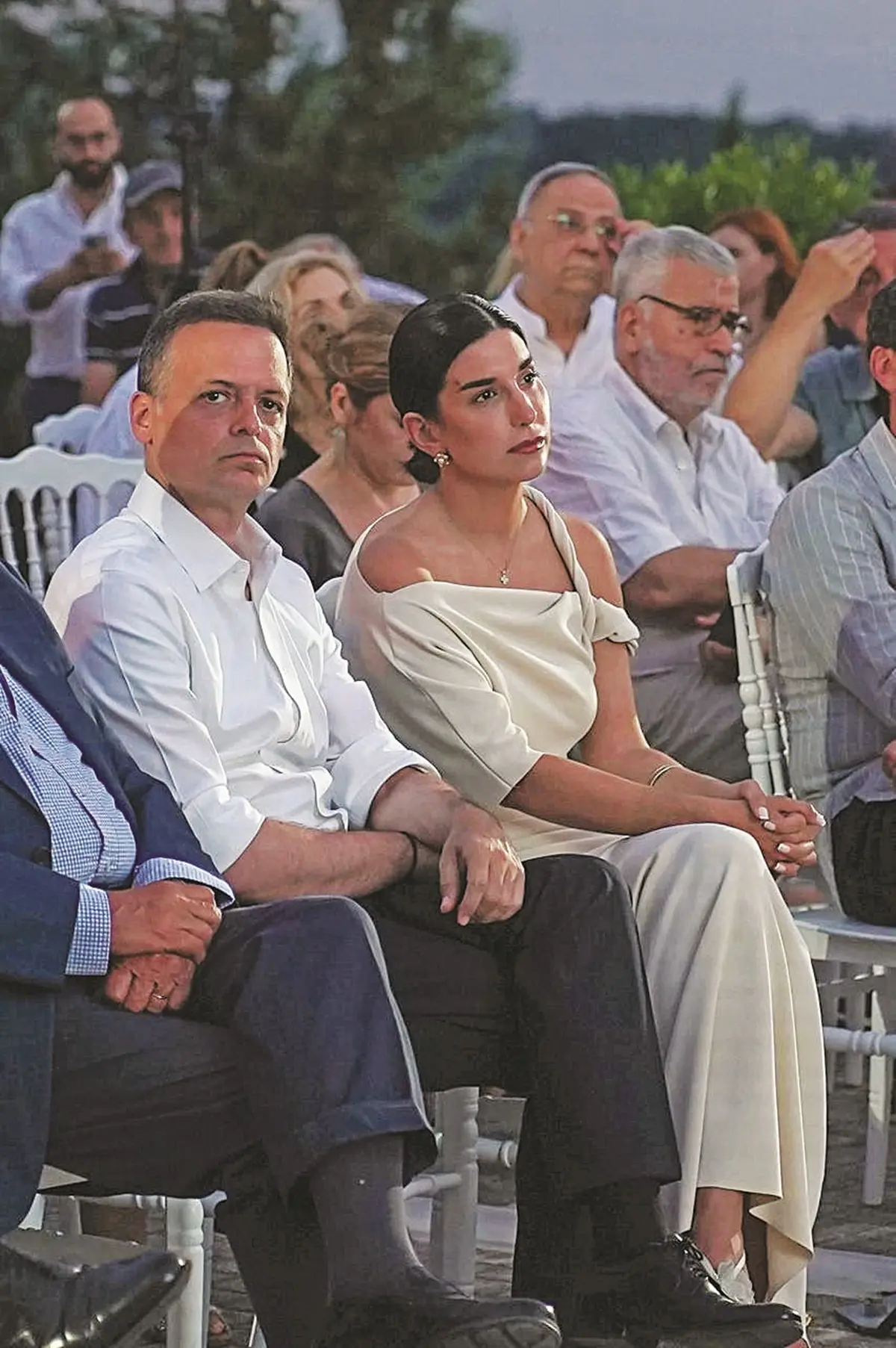 Χαρης Δούκας με συζυγο