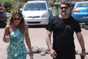 Οικογενειακές στιγμές για τον Μιχάλη Ιατρόπουλο