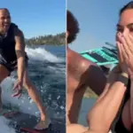 Viral το βίντεο με τον Λιούις Χάμιλτον να κάνει κόλπο σε σανίδα μπροστά στην Κιμ Καρντάσιαν