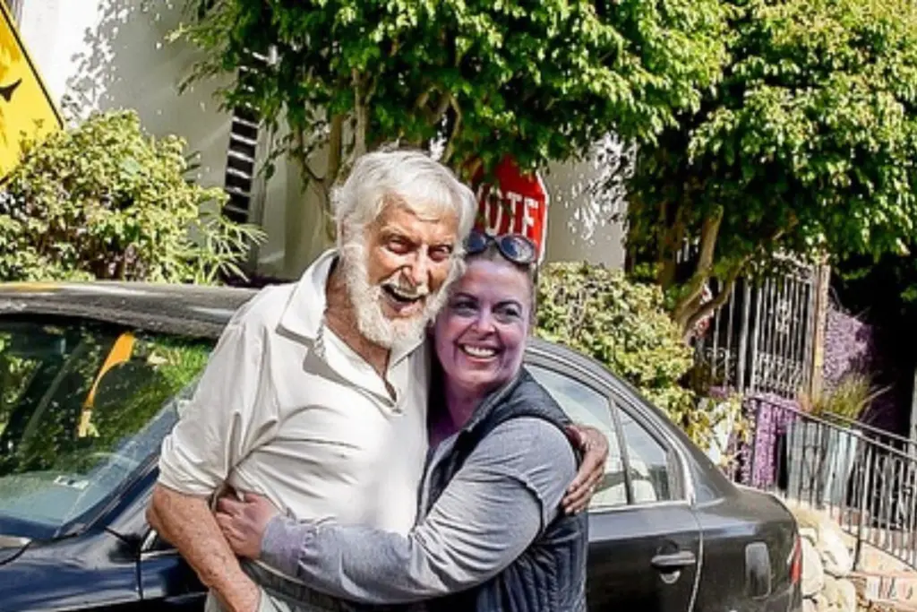 Ο Ντικ Βαν Νταικ με την γυναίκα του