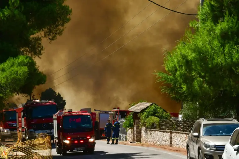 Φωτιά στη Δυτική Αττική: Νέο 112 και αγωνία για αγνοούμενο κτηνοτρόφο