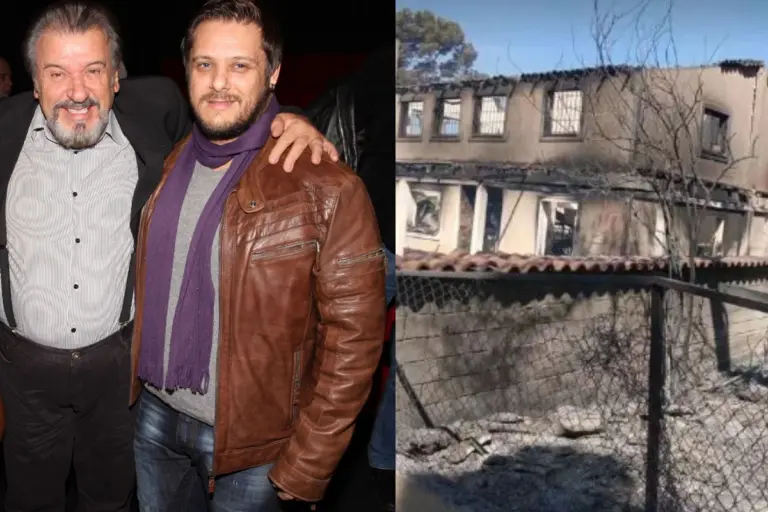 Τάσος Χαλκιάς: Ο γιος του δείχνει σε εικόνα το καμένο εξοχικό στο Πόρτο Γερμενό – «Όλα στάχτη σε μια νύχτα»