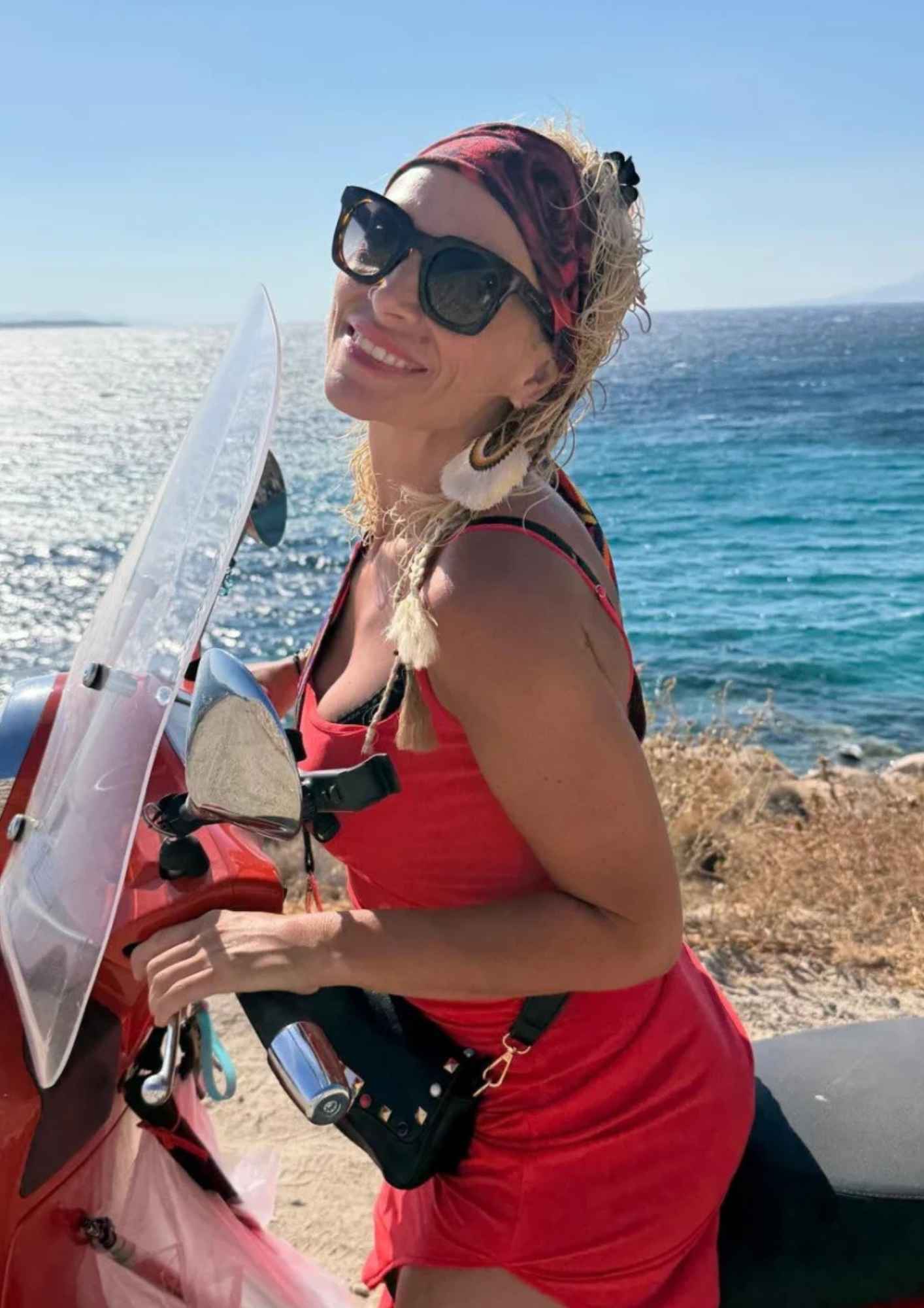 Η Ελεωνόρα Ζουγανέλη υποδέχτηκε τον Αύγουστο