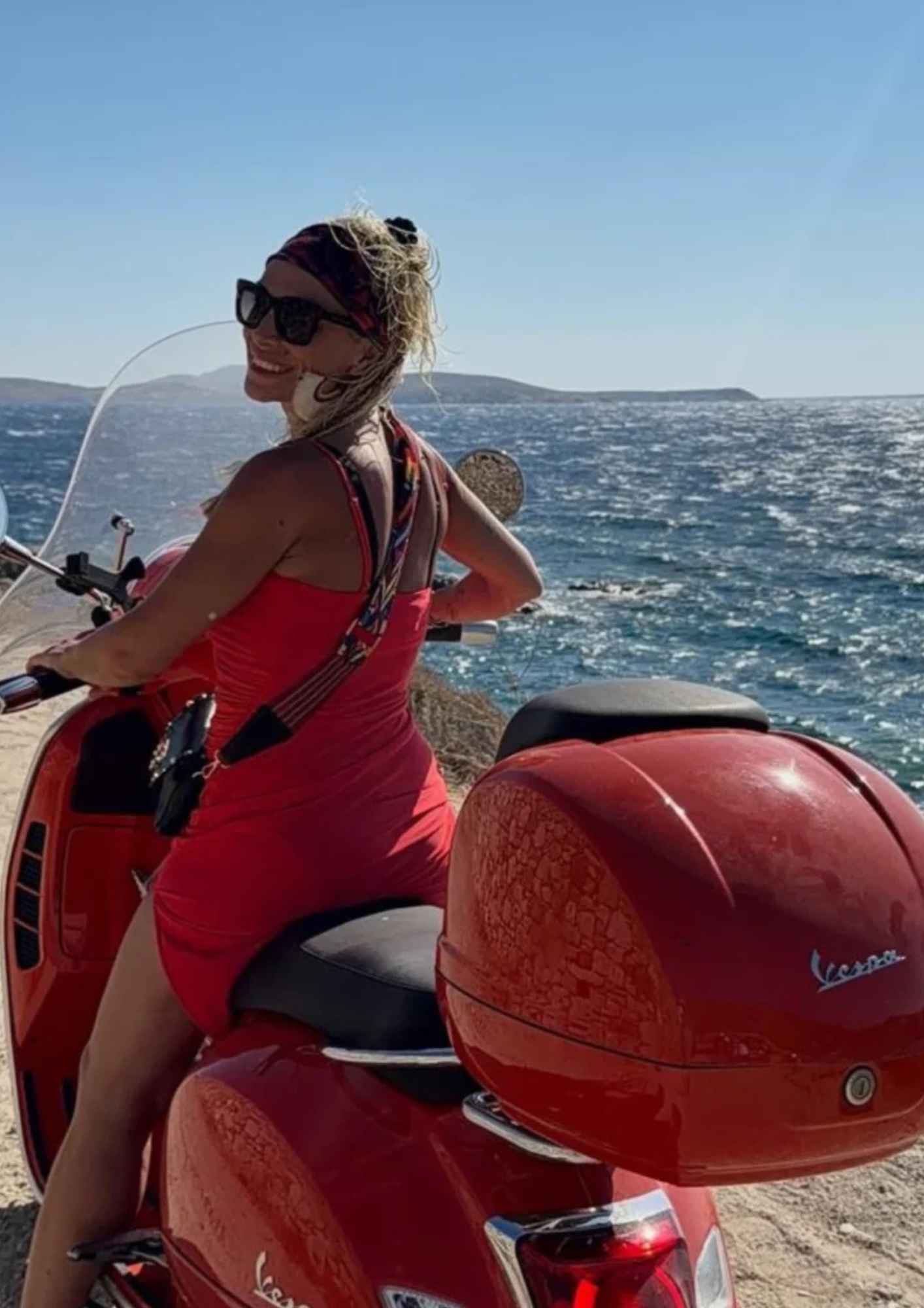 Η Ελεωνόρα Ζουγανέλη υποδέχτηκε τον Αύγουστο
