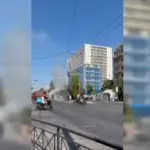 Φωτιά σε αυτοκίνητο στη λεωφόρο Αλεξάνδρας - Μεγάλο μποτιλιάρισμα στο σημείο