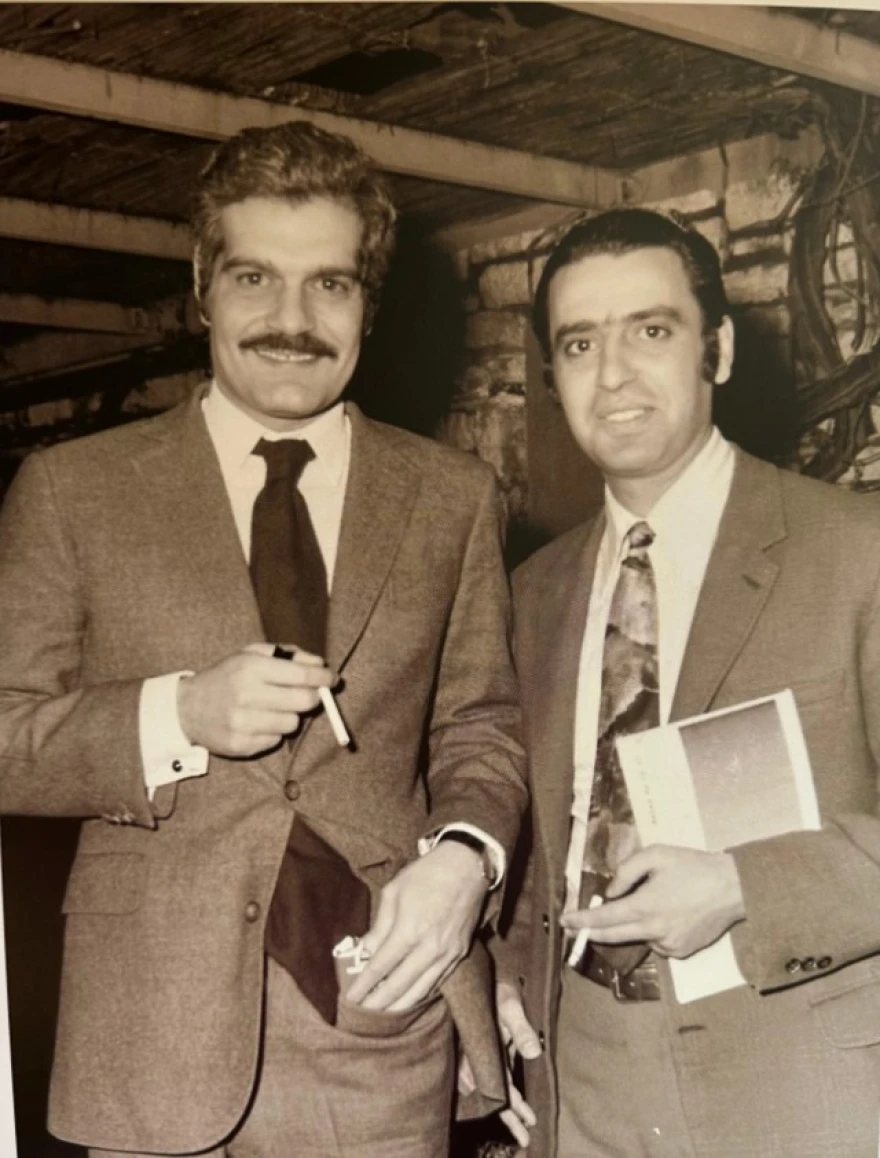 Με τον Ομάρ Σαρίφ Με τον Ομάρ Σαρίφ