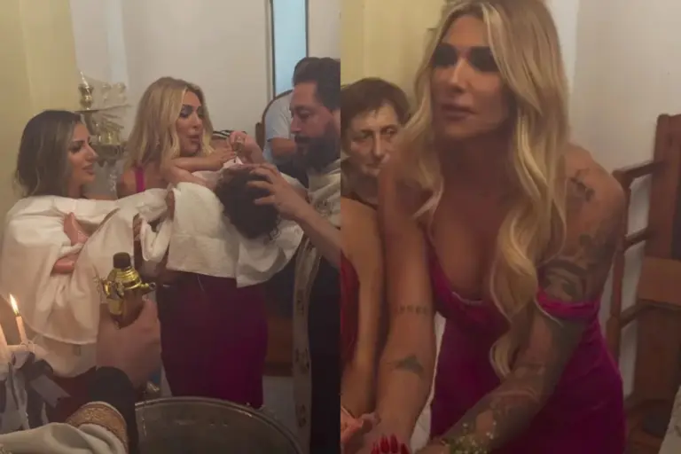 Αγγελική Ηλιάδη: Έγινε νονά και μαγνήτισε τα βλέμματα με την τουαλέτα της