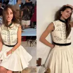 Ηλιάνα Παπαγεωργίου: Με designer φουστανέλα σε παραδοσιακό πανηγύρι - Το σύνολο των 1.155 ευρώ