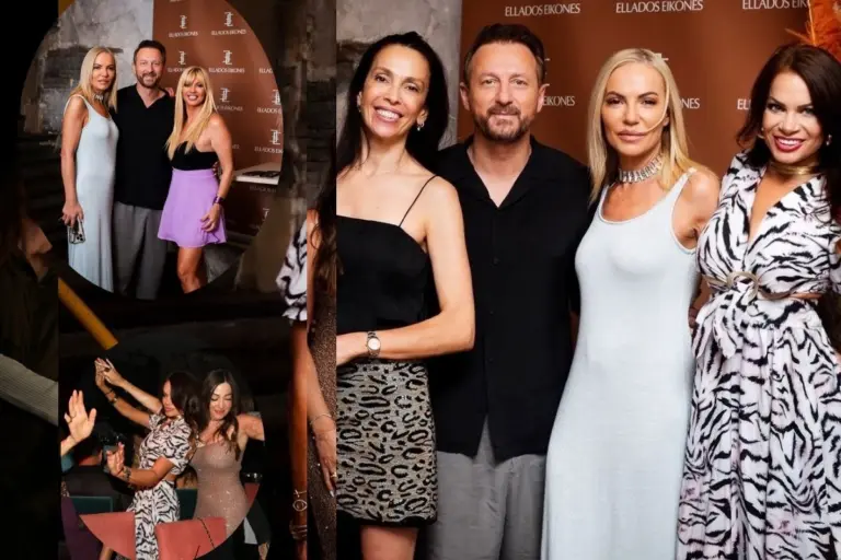Λαμπερές  παρουσίες της showbiz ξεφάντωσαν στον Κώστα Καραφώτη