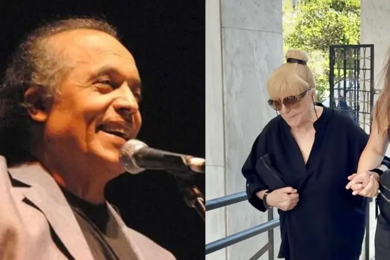 Το τελευταίο «αντίο» στον Λάκη Χαλκιά – Η στιγμή που λύγισε η σύζυγός του πάνω από το φέρετρο
