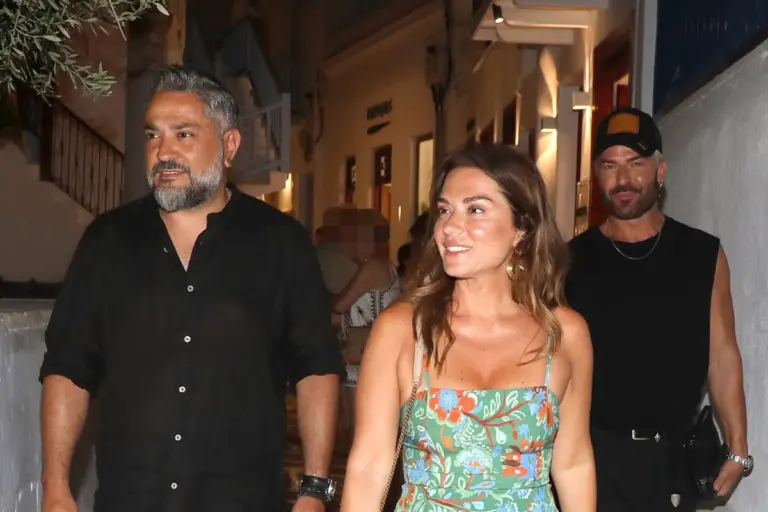 Λασκαράκη – Σουλτάτος: Οι ρομαντικές στιγμές στο «καταφύγιό» τους στην Κρήτη