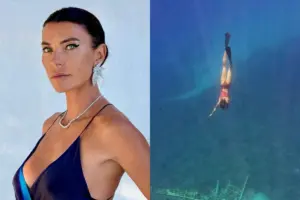 Μαρίνα Βερνίκου: Κατάδυση σε βυθισμένο αεροσκάφος του Β’ Παγκοσμίου Πολέμου στην Ηρακλειά