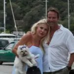Ελένη Μενεγάκη: Αγκαλιά με τον Ματέο Παντζόπουλο στις διακοπές τους στο Ιόνιο