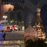 Μόσχα: Φωτιά στον εμβληματικό ναό του Αγίου Βασιλείου – Καπνοί πάνω από τους τρούλους