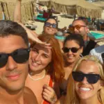 Εβελίνα Νικόλιζα: Καλοκαιρινή απόδραση στη Νάξο με την αγαπημένη της παρέα