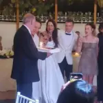 Αποκλειστικά βίντεο από τον γάμο της κόρης του Πασχάλη