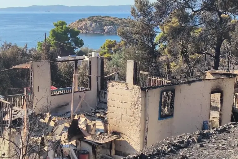 Οδοιπορικό στα καμένα της Σαλαμίνας - Εκτεταμένες καταστροφές από τη φωτιά σε σπίτια, υποδομές και δάσος