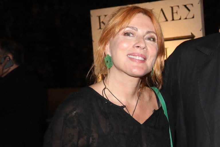 Η Σμαράγδα Καρύδη στην Επίδαυρο με πρώην σύντροφό της και όχι δεν ήταν ο Αθερίδης