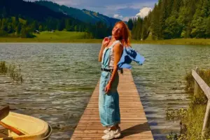 Στεφανία Γουλιώτη: Εντυπωσιάζει με τις φωτογραφίες της από το Γκστάαντ της Ελβετίας