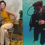 Ταμίλα Κουλίεβα: Με στολή κατάδυσης εξερεύνησε τον βυθό και μαγεύτηκε!