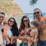 Ευρυδίκη Βαλαβάνη: Η απρόσμενη συνάντηση στην παραλία με Μαριαλένα Ρουμελιώτη και Σάκη Κατσούλη