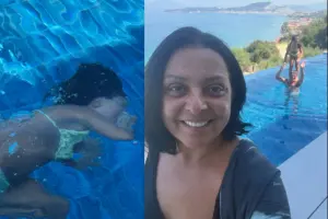 Βασιλική Ανδρίτσου: Βουτιές στη Ζάκυνθο με την οικογένειά της και γνωστό τραγουδιστή που είχαμε να δούμε χρόνια