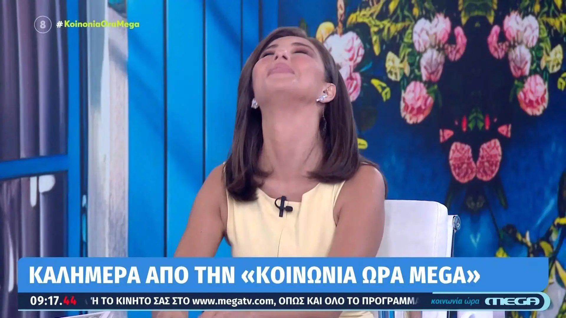 Τέλος η Βελίκα Καραβάλτσιου από το MEGA – Τα δάκρυα on air